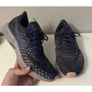 Nike | Air Zoom‎ Pegasus 35 Gray Pink Running Shoes 942855-006 Women's Sz 8